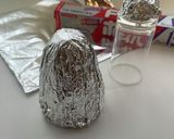 ハロウィンお化けランプシェード作り方5写真