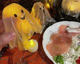 ハロウィンお化けランプシェード作り方15写真