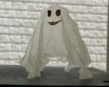 ハロウィンお化けランプシェード作り方2写真