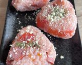 トマトとウィンナーのパリ風おにぎり作り方2写真