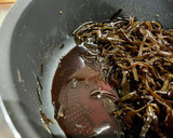 出汁をとった後の昆布で佃煮を作り方4写真