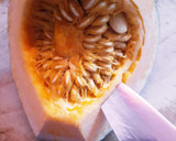 簡単★むきえだまめとかぼちゃの煮付け作り方1写真