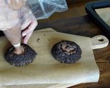 ちいかわコウモリ チョコクッキーシュー作り方23写真