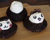 ちいかわコウモリ チョコクッキーシュー作り方25写真