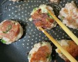 豚こまで作る大葉チーズてりてりボール作り方4写真