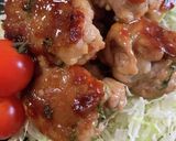 豚こまで作る大葉チーズてりてりボール作り方6写真