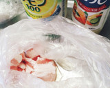 丸ごとさつま芋と塩麹豚レモン炊き込みご飯作り方1写真