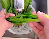 茹でるの卒業！レンジでほうれん草の白和え作り方2写真