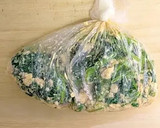 茹でるの卒業！レンジでほうれん草の白和え作り方8写真