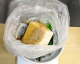 茹でるの卒業！レンジでほうれん草の白和え作り方7写真