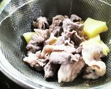 秋茄子&肉.薩摩芋和え!厨房ばあばぁ!作り方3写真