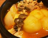 15分|雨鍋♪豚肉じゃがいもチゲ★감자作り方7写真