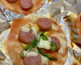 餃子の皮ピザ　子供と作ろう作り方3写真