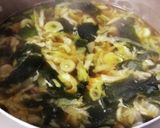 わかめと長ねぎの醤油中華スープ作り方4写真