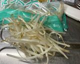 ワンタンの皮で☆うどん風なスープ作り方4写真