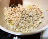 鶏そぼろと青ネギの柚子胡椒パスタ作り方3写真