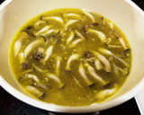 鶏そぼろと青ネギの柚子胡椒パスタ作り方5写真