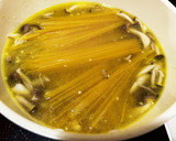 鶏そぼろと青ネギの柚子胡椒パスタ作り方6写真