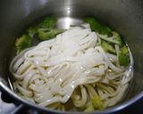 簡単!ツナと焼き茄子のうどん作り方2写真