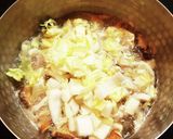ゆで卵入り！白菜と豚肉の味噌汁作り方6写真