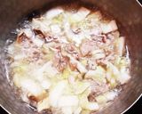 ゆで卵入り！白菜と豚肉の味噌汁作り方7写真