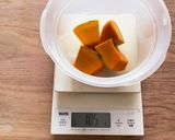 1人分のかぼちゃだんご作り方1写真