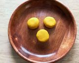 1人分のかぼちゃだんご作り方4写真