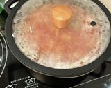 スペイン風♡海鮮トマトチーズ雑炊作り方5写真