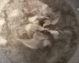 簡単♪新生姜と豚しゃぶのおかゆ／ごまだれ作り方3写真