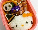 キャラ弁♡キティ　のり切りが苦手な方必見作り方9写真