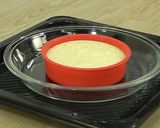 材料3つだけ！濃厚プリンチーズケーキ作り方4写真
