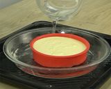 材料3つだけ！濃厚プリンチーズケーキ作り方5写真