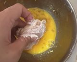 ♡鶏胸肉のピカタ♡（お好み焼き風）作り方3写真