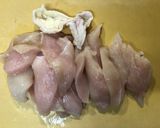簡単♪韓国風おかゆ／鶏胸肉でサムゲタン風作り方1写真