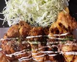 ♡鶏胸肉のピカタ♡（お好み焼き風）作り方6写真