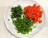 ふんわり♪野菜入り鶏ひき肉団子の餡掛け作り方1写真