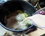 身体の芯から温まるクリーミーな豆乳みそ汁作り方3写真