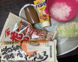 なめ茸バターうどん作り方1写真