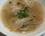 豆腐入りワンタンスープ作り方6写真