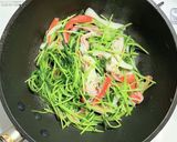カニカマと豆苗の天津飯☆簡単ウマシ作り方3写真