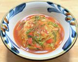 カニカマと豆苗の天津飯☆簡単ウマシ作り方8写真