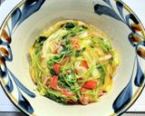 カニカマと豆苗の天津飯☆簡単ウマシ作り方6写真