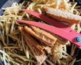 レンチン！味付け油揚げ入りキンピラ♡作り方6写真