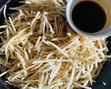 レンチン！味付け油揚げ入りキンピラ♡作り方3写真