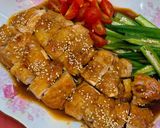 さっぱり♡鶏の黒酢照り焼き♪作り方5写真