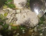 めかじきとえびと万願寺とうがらしの煮物作り方4写真