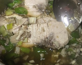めかじきとえびと万願寺とうがらしの煮物作り方4写真
