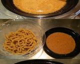 美味ドレローストガーリック豚骨魚介つけ麺作り方2写真