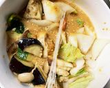 茄子椎茸簡単ビビンバ味白菜八宝回鍋肉風作り方14写真