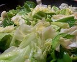 Tofu/Cabbage Sauté作り方7写真